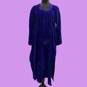 Rare royal blue velvet